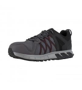 Reebok RB3402 Trailgrip Work Men's Athletic Work Shoe - Grey and Black